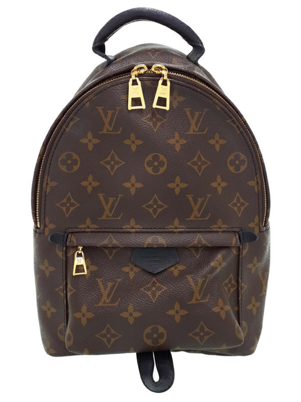 Louis Vuitton Monogram Palm Springs Backpack Canvas Leather Brown
